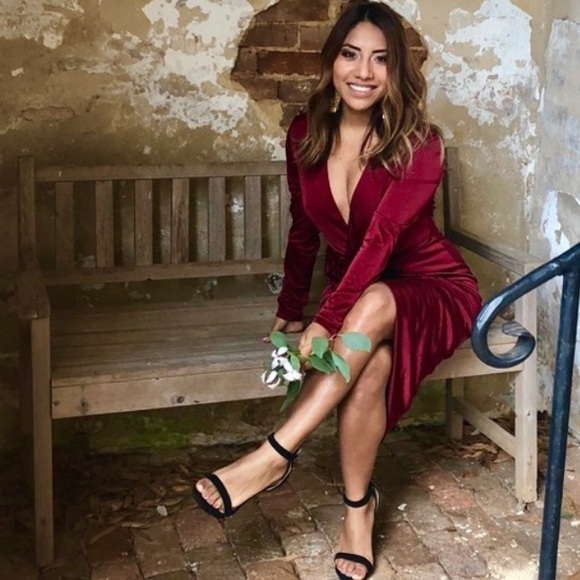 Altuzarra Long Sleeve V-Neck Cocktail Dress (XS) - Picture 5 of 8